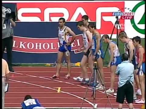 Double False Start in 5000m with Arne Gabius