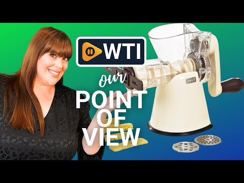 LURCH Grinder with Pastry Attachment | Hand Crank Driven Cookie - WTI product video review