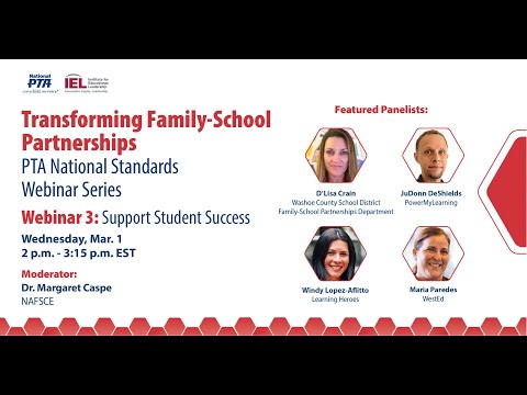 Webinar 3: Support Student Success