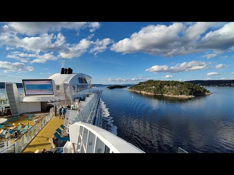 1080p Meine Erste Kreuzfahrt Eine kleine Hop on Hop off Tour + Auslaufen aus Oslo 12.09.2023  Tag 3