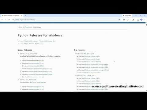 1 Python Playwright Download And Install Python