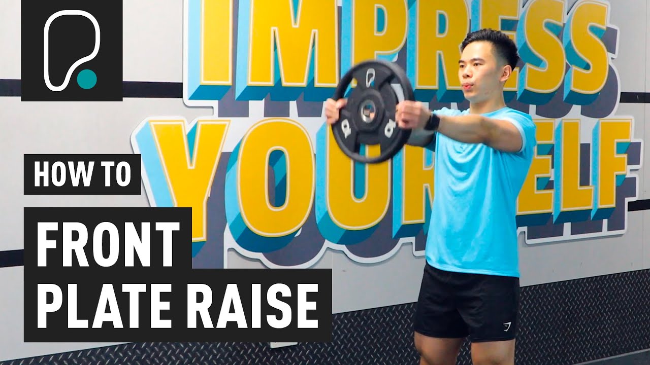 Plate Front Raise demonstration video