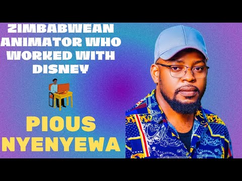 Image for YouTube video with title Becoming an animator in 🇿🇼 with Pious Nyenyewa | Zimbabwean Animator working on Disney+ show viewable on the following URL https://youtu.be/HN8NcWrqHds