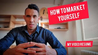 How to market yourself | CV VIDEO