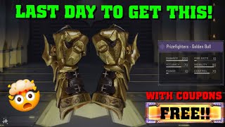 LAST DAY TO GET THESE GOLDEN GLOVES!! Gilded Glove Crates - *FREE* w/ Coupons - Call of Duty Mobile