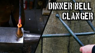 Forging a Clanger for a Hand Forged Dinner Bell