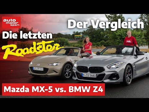 Mazda MX-5 vs. BMW Z4: Die letzten Roadster! - Der Vergleich | auto motor und sport