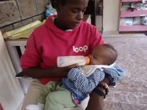 save an abandoned baby's life with formula milk