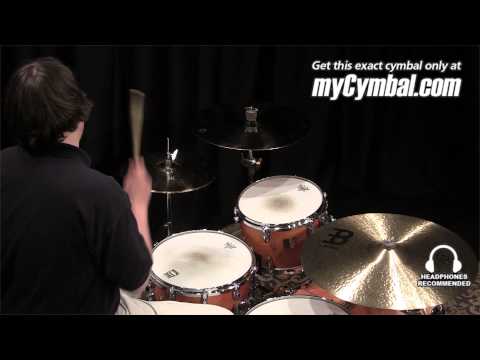 Used Meinl 14" Sound Caster Custom Medium Soundwave Hi Hat Cymbals (USC14MSWB-1041413A)