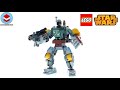 LEGO Star Wars 75369 Boba Fett Mech Speed Build Review