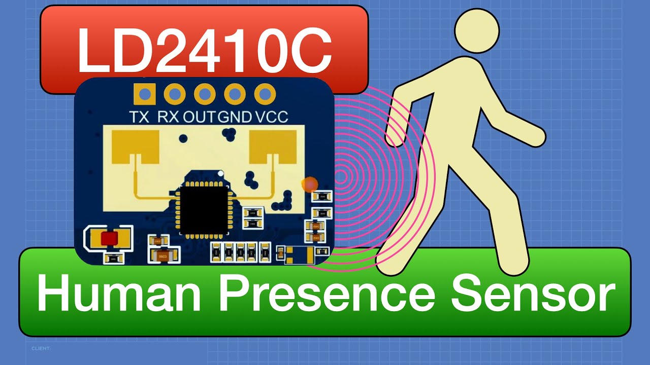 LD2410C Human Presence Sensor