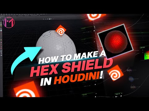 How To Make A Hex Shield in Houdini!