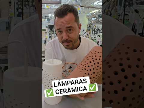 Vídeo de Lámpara Sobremesa Lava Terracota - Cerámica Decorativa - ALEMAR - 12086