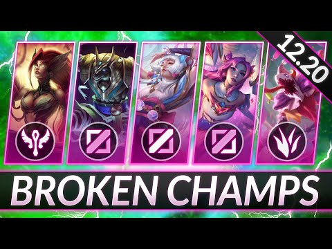 3 BROKEN Champions for EVERY ROLE in Patch 12.20 - CHAMPS to MAIN for FREE LP - LoL Guide
