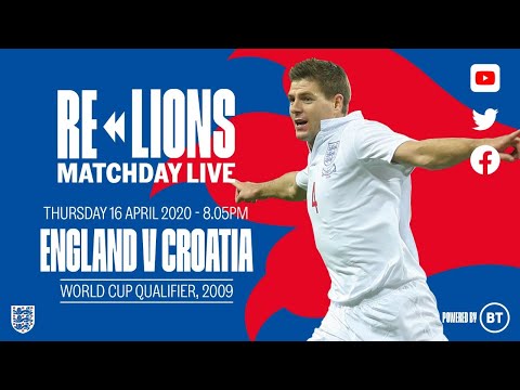 England 5-1 Croatia | Full Match | World Cup Qualifier 2009 | ReLions