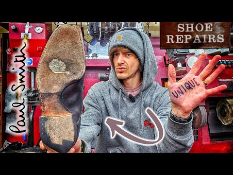 3 Cobblers REFUSED to repair these shoes.. So I took on the CHALLENGE