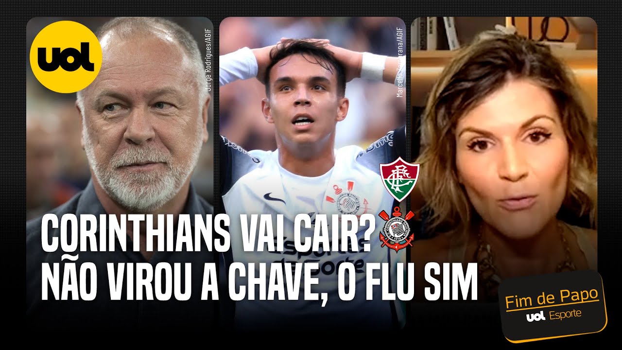 'CORINTHIANS NÃO VIROU A CHAVE, O FLUMINENSE SIM', DIZ ALICIA KLEIN SOBRE REBAIXAMENTO