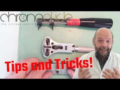 Watchmaking Tools - Case Back Openers