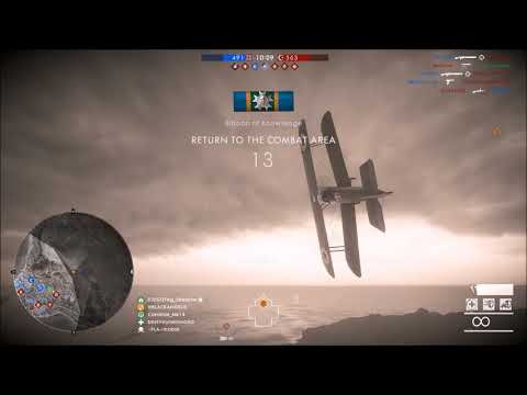 BF1) Cape helles fighter plane gameplay. 47K/0D