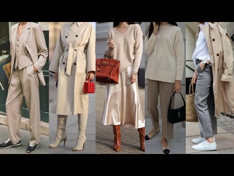 CONJUNTOS y COMBINACCIONES DE ROPA CASUALES para VESTIR en OTOÑO INVIERNO