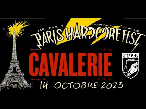 CAVALERIE (Fr) live Paris Hardcore Fest #3, @ L'ESS'pace  14 10 2023