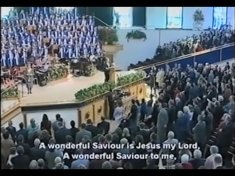A wonderful Savior is Jesus my Lord /He hideth my soul in the cleft of the rock: Gospel Hymn 2002
