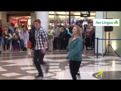 Irish Dancing Flashmob in Essex by Aer Lingus Regional