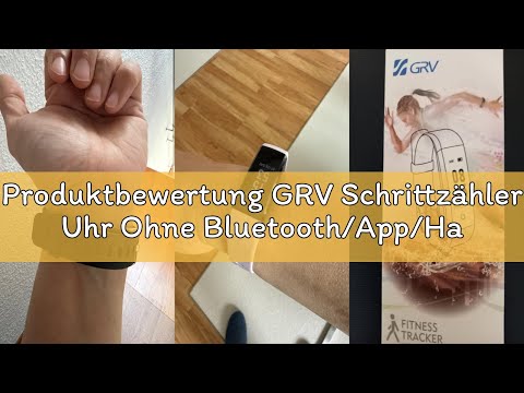 Produktbewertung GRV Schrittzähler Uhr Ohne Bluetooth/App/Handy für Damen Herren Kinder,Fitness Trac