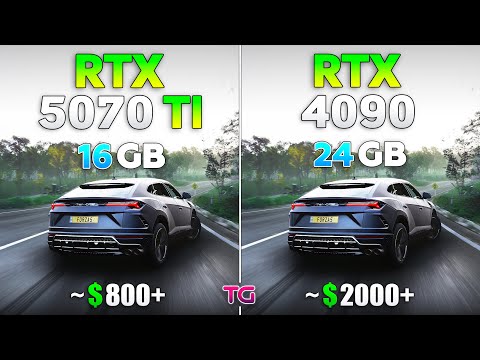RTX 5070 Ti vs RTX 4090 - Test in 12 Games | 1440p
