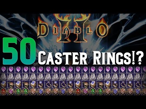 Diablo 2 - 50 Caster Ring Crafts