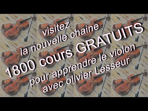 Violon Jazz cours 01