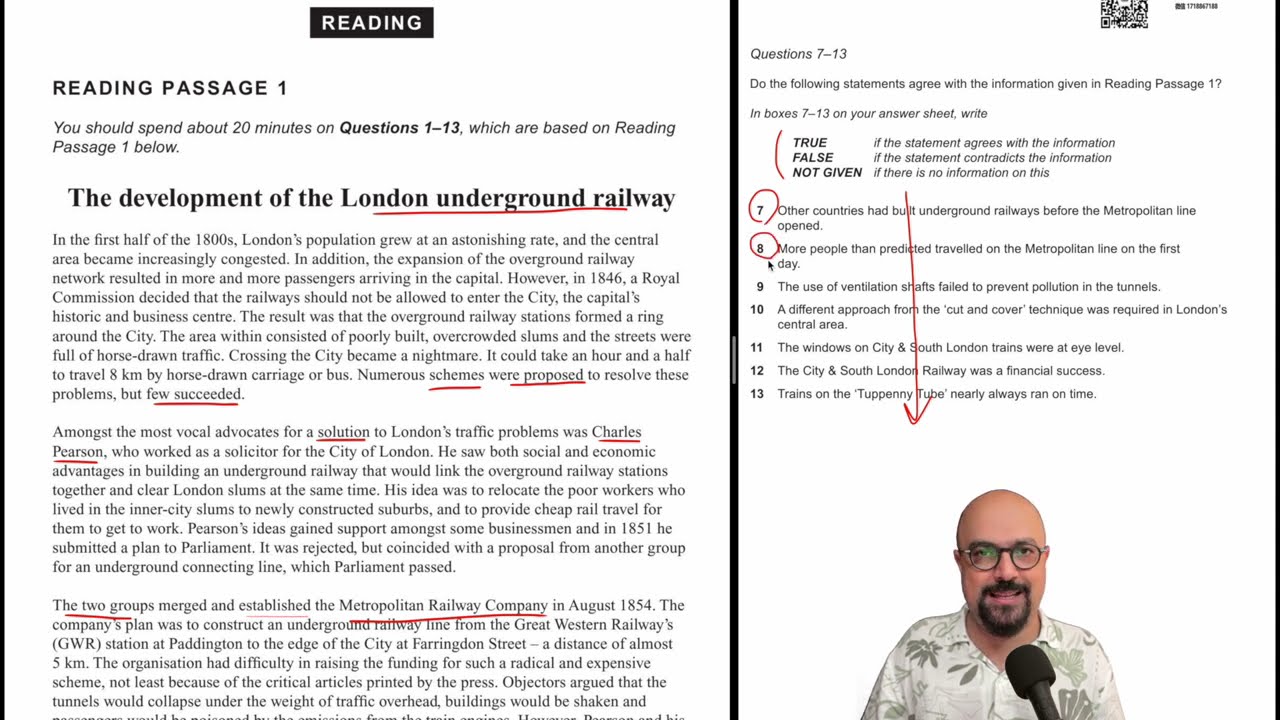 IELTS Reading answers explained | Cambridge IELTS 17 Academic, Test 1, Passage 1