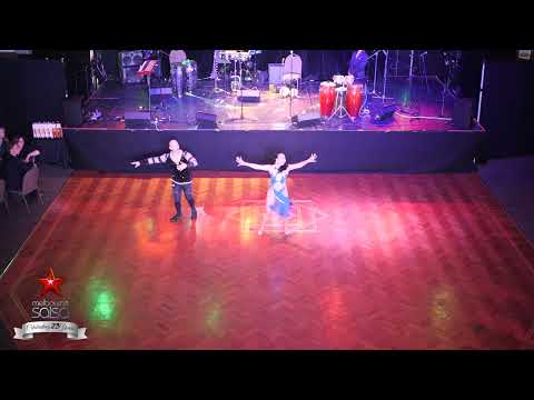 Melbourne Salsa - Juiz & Danny Pro-Am Student Salsa performance ShowTime 2022