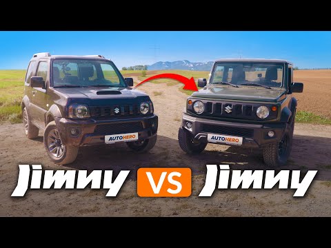 Old vs. New - Which JIMNY wins the battle of the small 4x4 Minis?