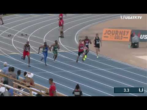 2023 USATF Outdoor Championships Greensboro M45 - 100 Meter Prelim 1