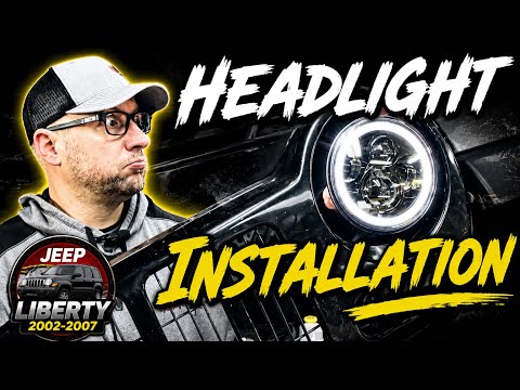 Jeep Liberty Aftermarket LED Headlight Install and 3 Reasons Why! #thelibbyproject #ledlights #jeep