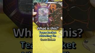 Pokémon Day Restock: Team Rocket Nidoking tin opening! #pokemon #pokemoncards #pokemontcg