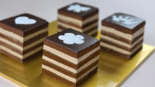 초콜릿 커피 카스테라 케이크 만드는 방법/ 모카 생크림 케이크/ How to make chocolate coffee castella cake /चॉकलेट कॉफी केक