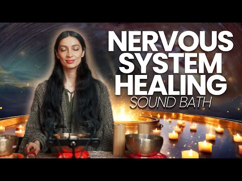 Parasympathetic Nervous System Healing Frequency Music - Sound Bath Meditation (10 Hours)