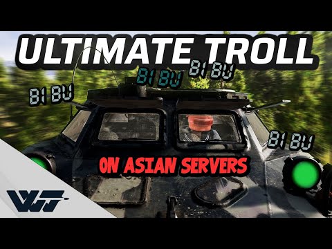 ULTIMATE TROLL ON ASIAN SERVERS - In the BI BU BI BU BRDM - PUBG