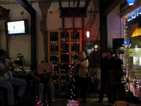 Until the Real Thing Comes Along Purple Hat @ Wine Affairs 12/23/09