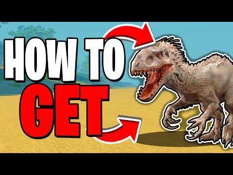 How To GET INDOMINUS REX in Jurassic Genesis! Roblox