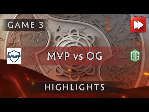 MVP Phoenix vs OG [Game 3] The International 2016 - Dota Highlights