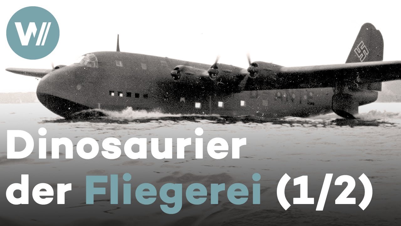 Flugboote von 1903 bis 1940: Von Dornier Wal bis Blohm+Voss | Dinosaurier der Fliegerei (1/2)
