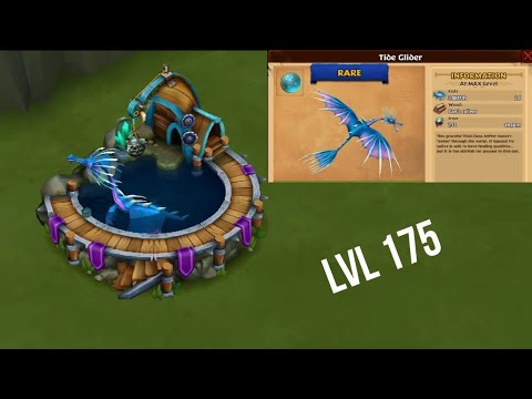 Tide Glider Titan LvL 175 | DRAGONS:RISE OF BERK