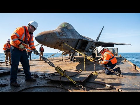 Salvaging and Restoring the Legendary F-66 Raptor Stealth Fighter Lost Deep in the Ocean