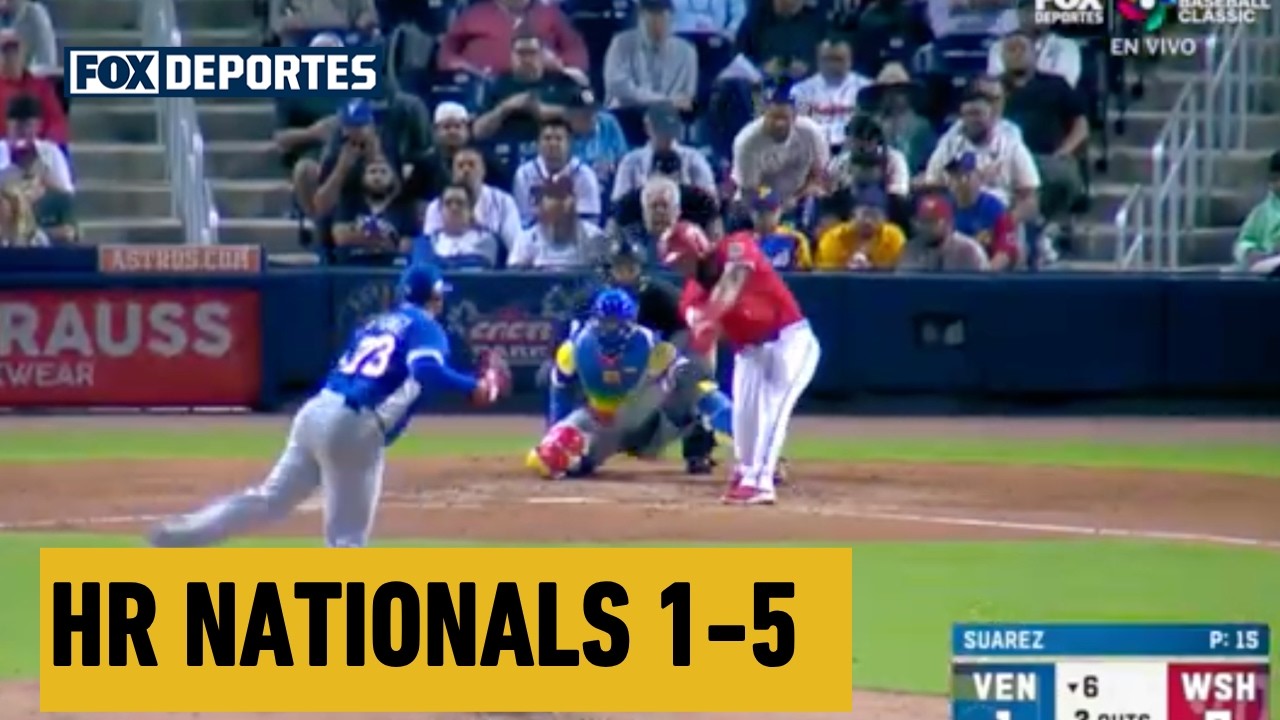 👋💥 HOME RUN Keibert Ruiz | Venezuela 1-5 Washington Nationals | Previo WBC