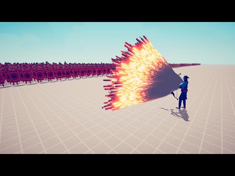 GOD Firework Archer vs Army | Totally Accurate Battle Simulator - TABS