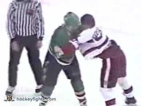 Basil McRae vs Joey Kocur Feb 16, 1991