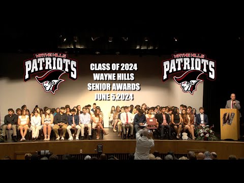 Wayne Hills Class of 2024 Sr Awards - YouTube